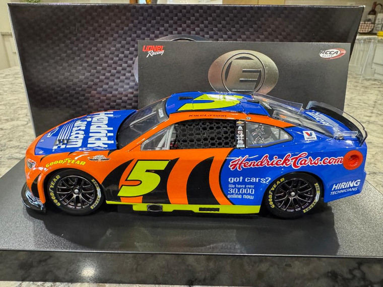 Lionel Action RCCA Elite 2025 Kyle Larson #5 Throwback Hendrickcars.com 1:24