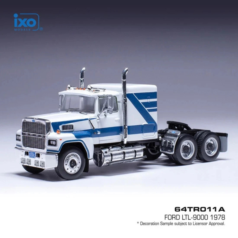 IXO 1978 Ford LTL-9000 White Tractor Truck 1/64