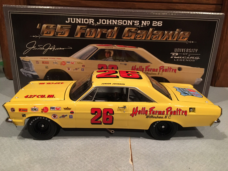 University of Racing 1965 Junior Johnson #26 Holly Farms Ford Galaxie 1/24