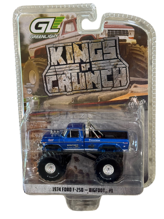 Greenlight Kings of Crunch - The Greatest Hits - 1974 Ford F-250 Bigfoot #1 1/64