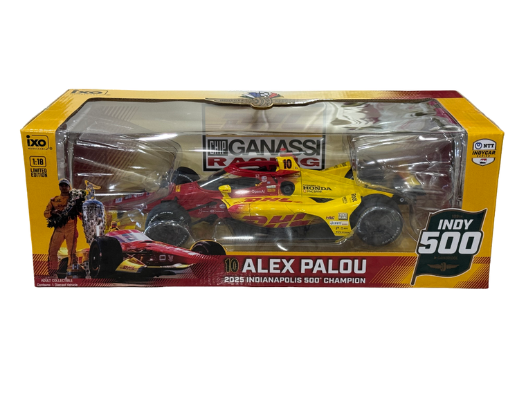 IXO 2025 NTT IndyCar Series #10 Alex Palou INDIANAPOLIS 500 CHAMPION 1/18