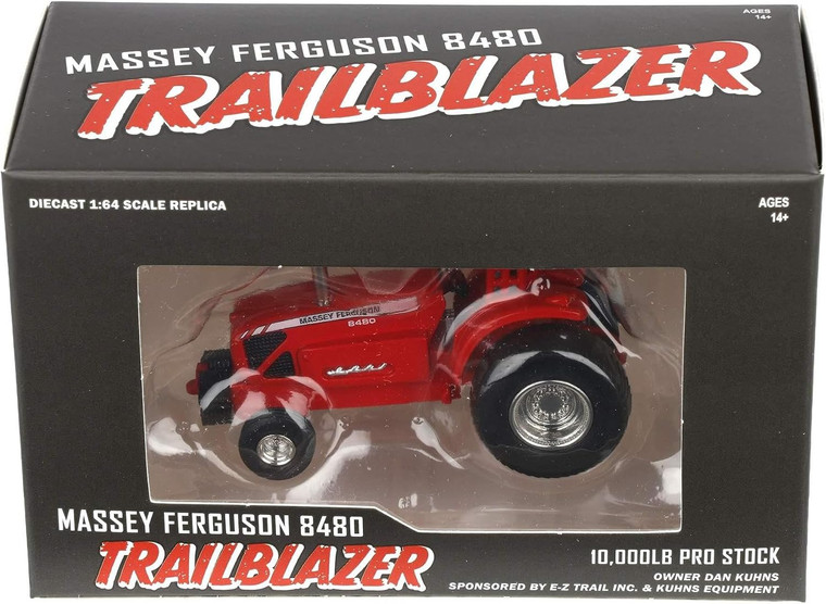SpecCast Massey Ferguson 8480 Trailblazer Pulling Tractor 1/64