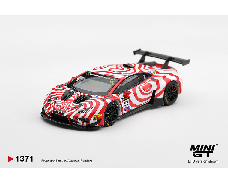 1_PREORDER Mini GT 1:64 Lamborghini Huracan GT3 EVO2 #93 Wall Racing 2025 Bathurst 12 hrs – Limited Edition