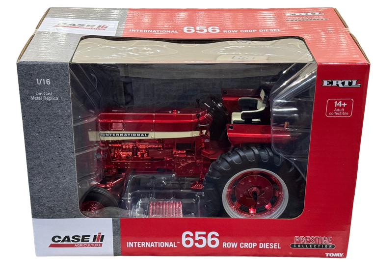 ERTL RED CHROME CHASE Prestige Collection International 656 1/16 44285