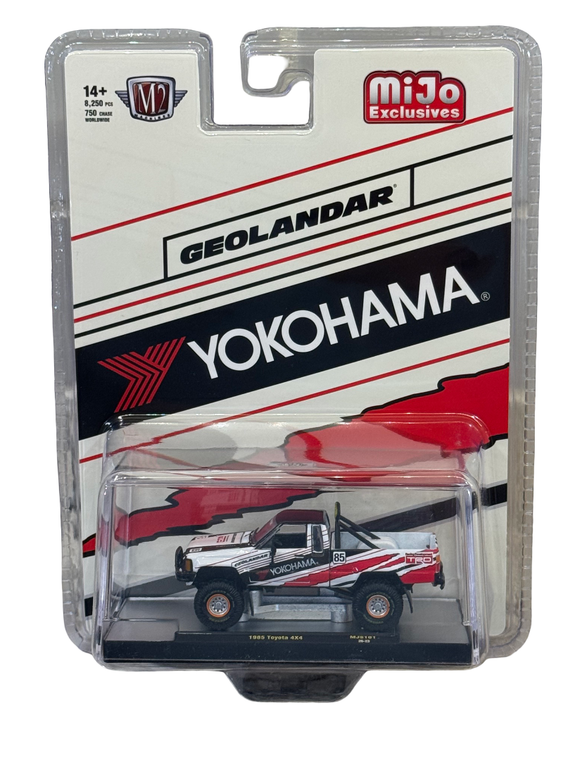 M2 Machines MIJO Exclusives 1985 Toyota 4 x 4 YOKOHAMA 1/64 31500-MJS101