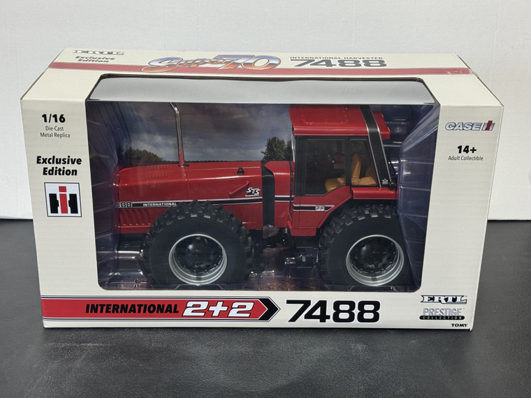 Ertl Outback Exclusive International Harvester 7488 4WD 2+2 Tractor 1/16 44582