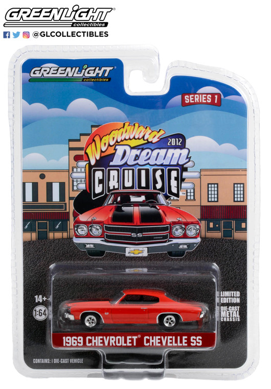 Greenlight 1969 Chevrolet Chevelle SS 18th Annual Woodward Dream Cruise 1/64