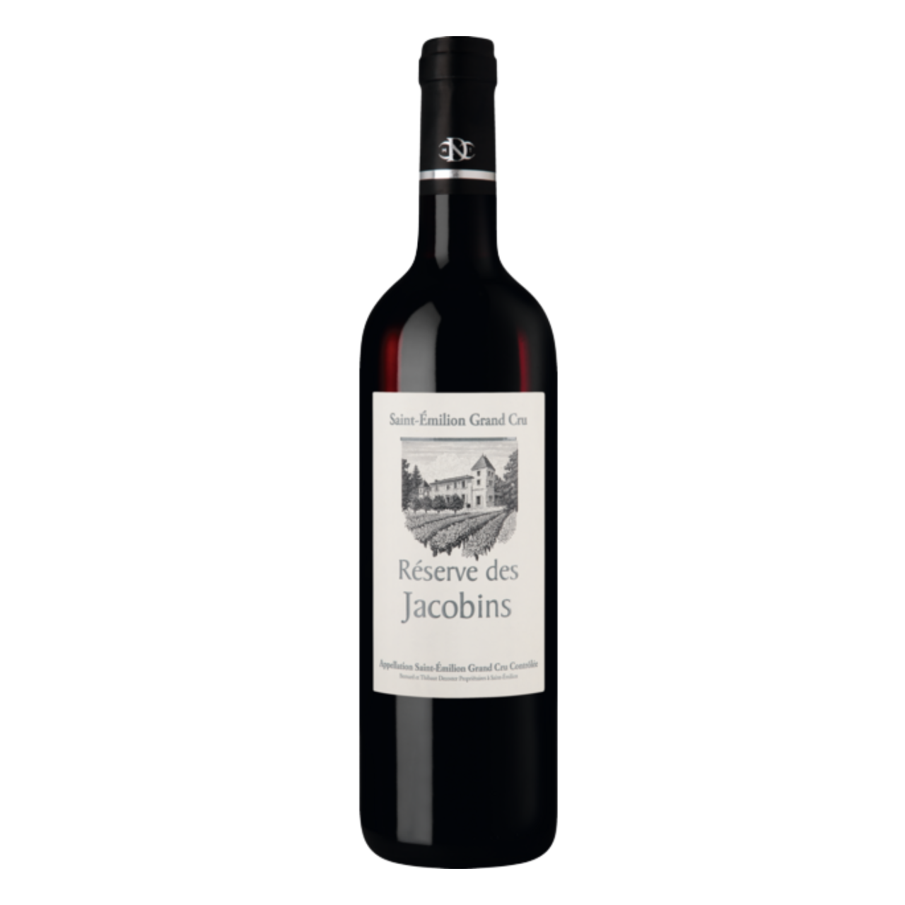 RESERVE DES JACOBINS SAINT-EMILION GRAND CRU 75CL
