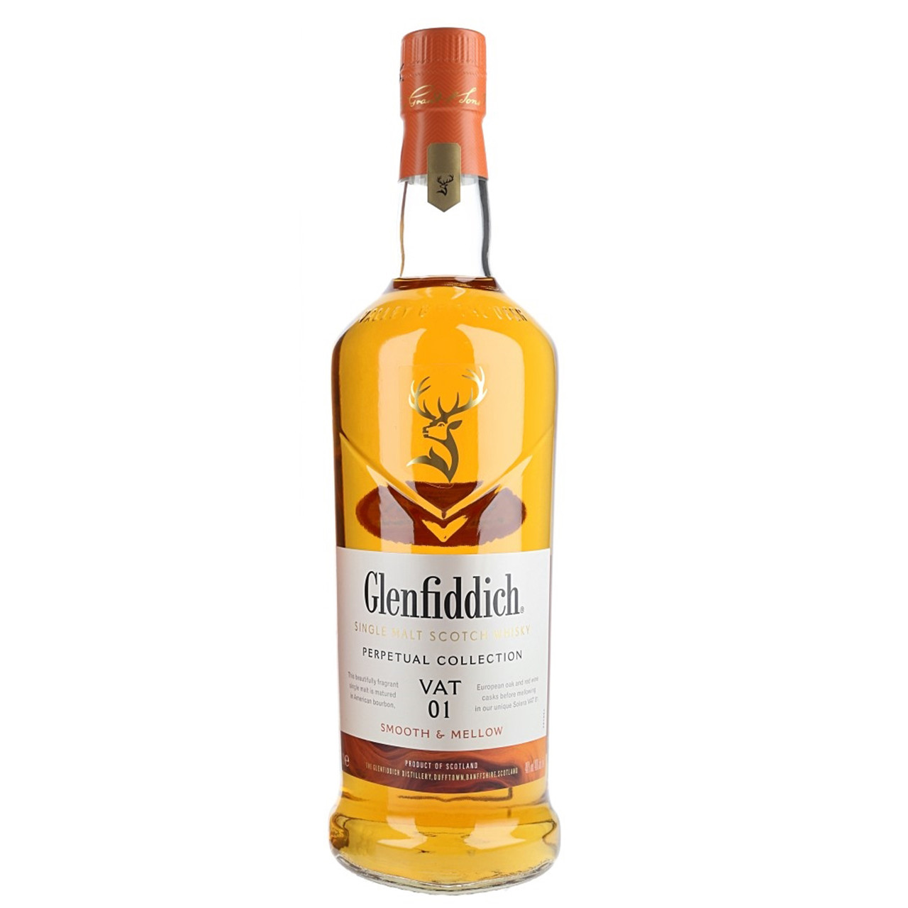 GLENFIDDICH PERPETUAL COLLECTION VAT 01 'SMOOTH & MELLOW' 100CL