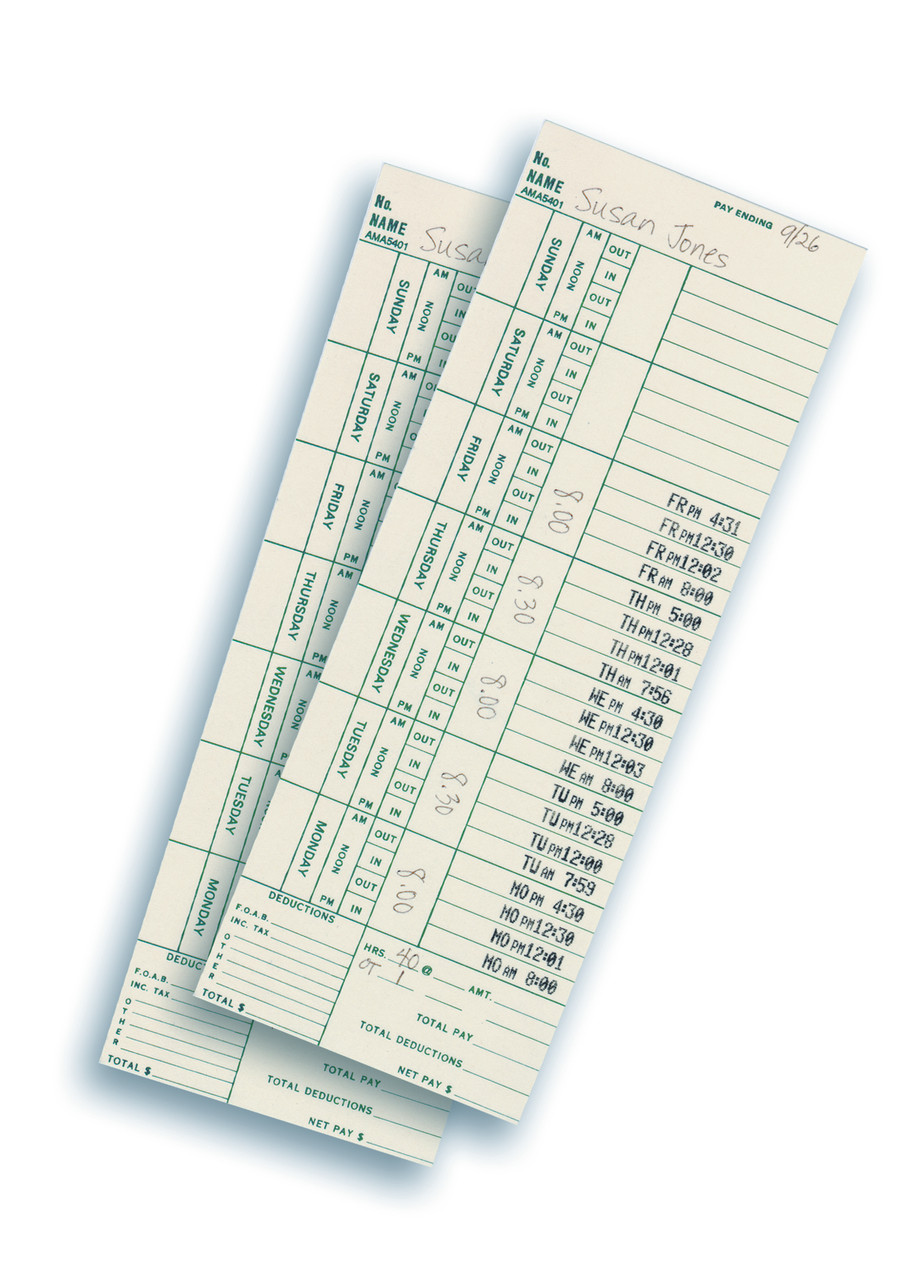 e time card