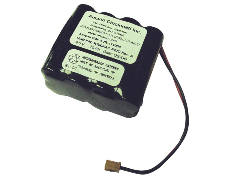 Ni-Cad Battery Replacement for PIX-3000X - Amano