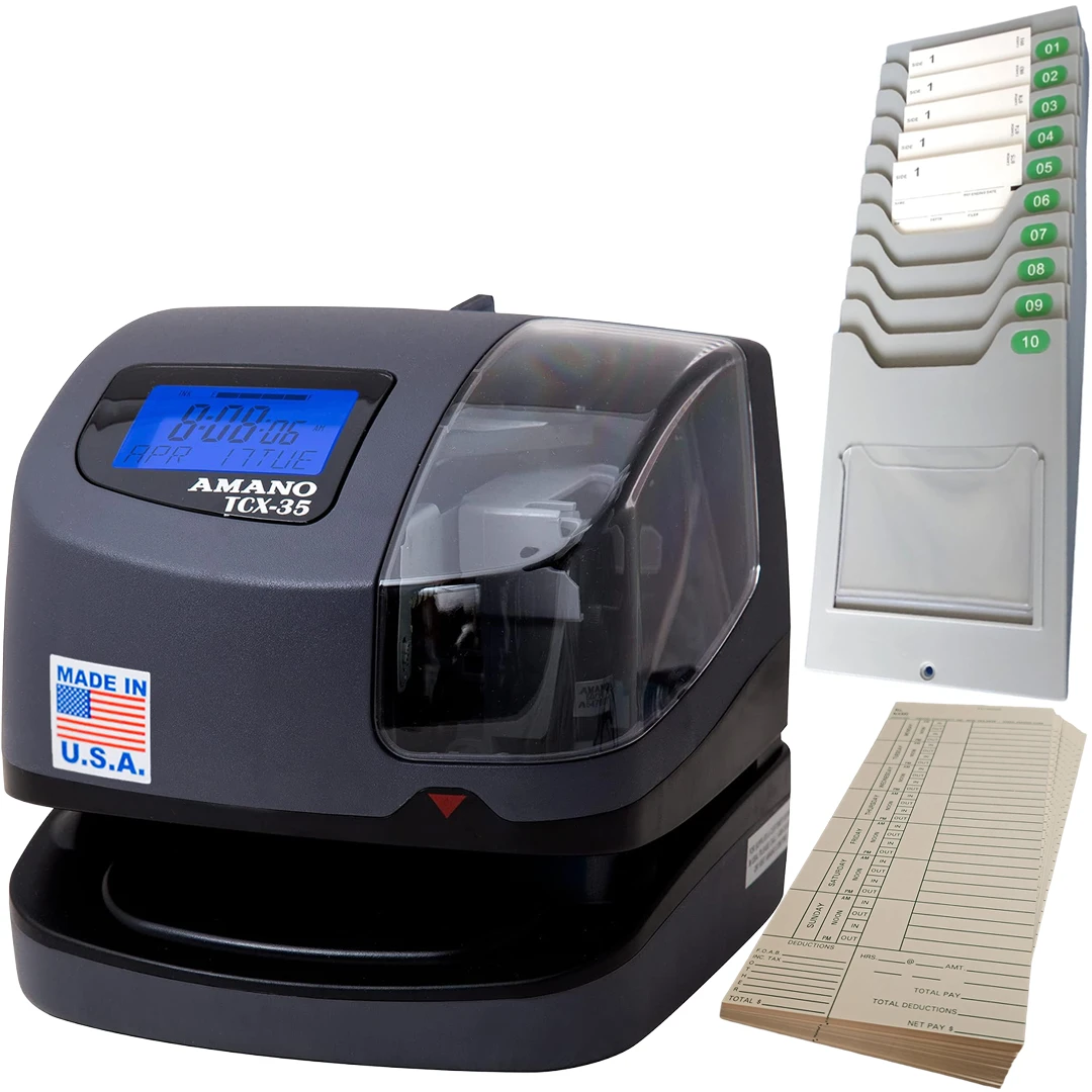 TCX-35 Electronic Time Clock Starter Pack