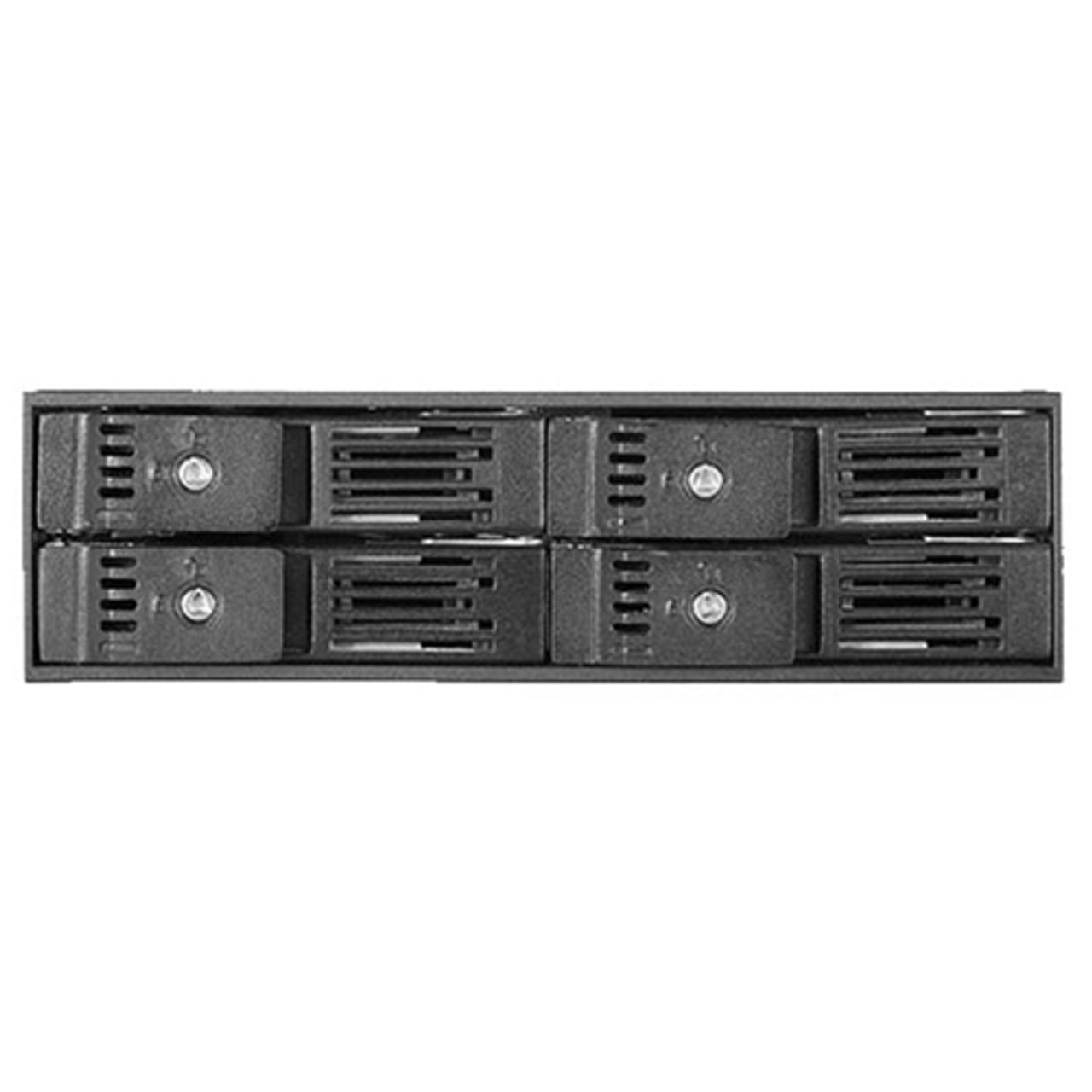 iStarUSA BPN-124K-SA Trayless 5.25-Inch to 4x2.5-Inch HDD SSD Hot-Swap Rack