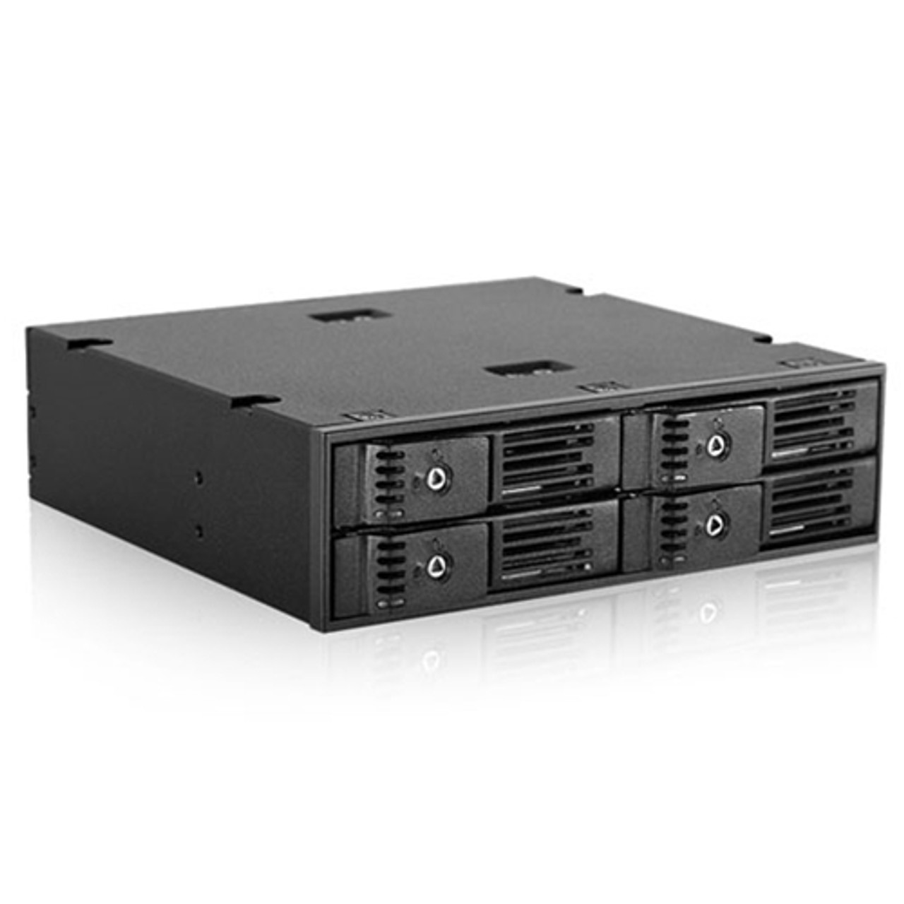 iStarUSA BPN-124K-SA Trayless 5.25-Inch to 4x2.5-Inch HDD SSD Hot-Swap Rack