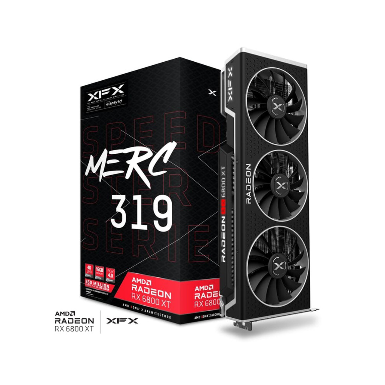 XFX RX-68XTALFD9 SPEEDSTER MERC 319 AMD Radeon RX 6800 XT CORE