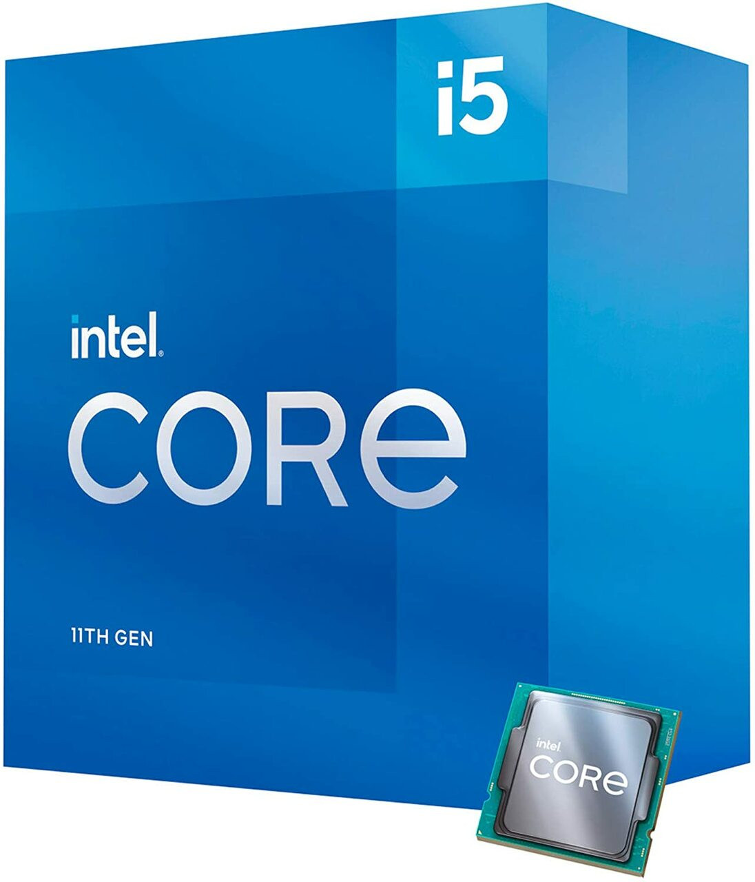 Processeur Intel i5 11e génération, LGA 1200, processeur i5 11400 11500  avec graisse thermique, processeur i5 11600K, pâte thermique, construire un  ordinateur de jeu, nouveau