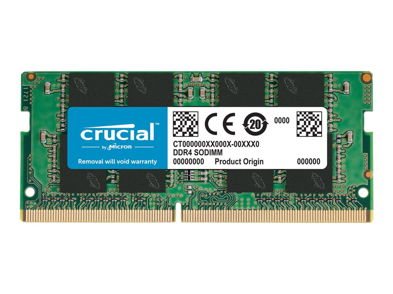 Pensioneret sjækel utilstrækkelig Crucial CT8G4SFRA32A RAM 8GB DDR4 3200 MHz CL22 Laptop Memory