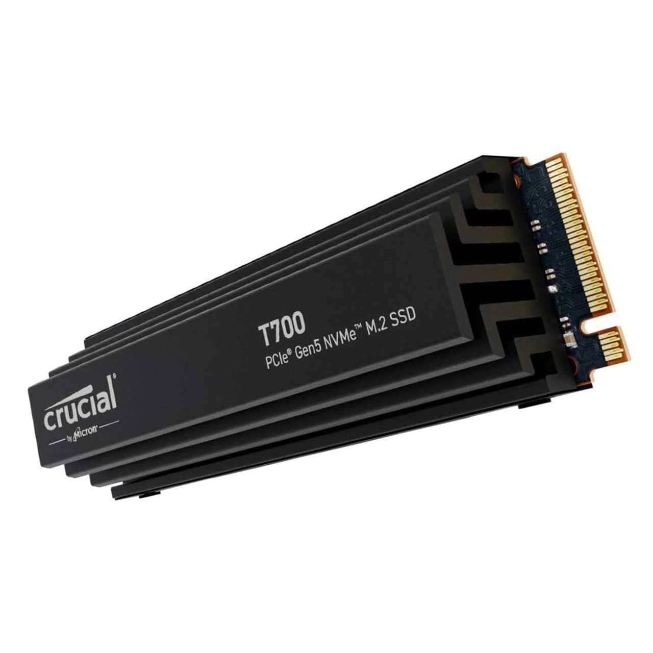 Crucial T700 1TB PCIe 5.0 x4 M.2 SSD, up to 11700 MB/s with Heatsink