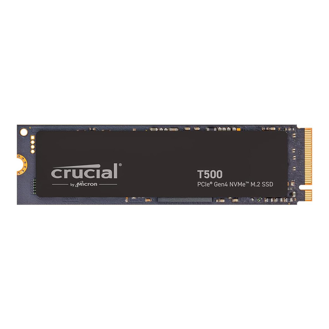 Crucial T500 1TB Gen4 NVMe M.2 Internal Gaming SSD, Up to 7300MB/s, Laptop  & Desktop Compatible (CT1000T500SSD8)