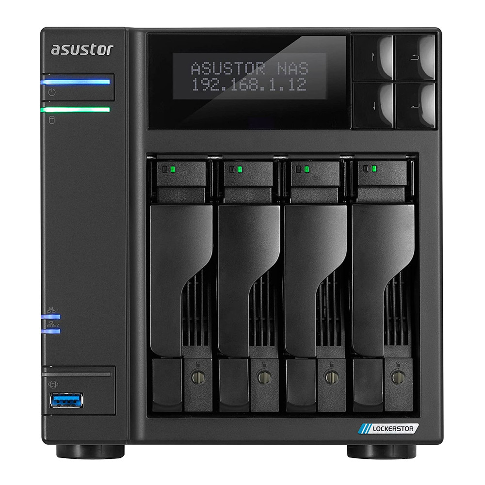 Asustor AS6704T LOCKERSTOR 4 Gen2, Small Business 4-Bays NAS, Quad