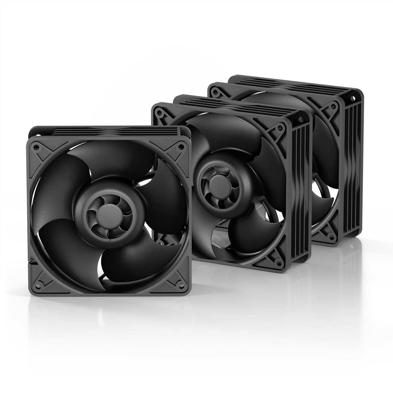 Arctic S12038-8K - 120mm Case Fan (3 Pack) - dual ball bearing