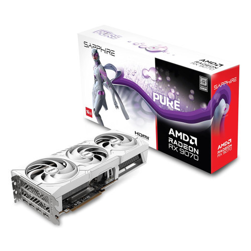 グラフィックボード・グラボ・ビデオカード SAPPHIRE PURE Radeon RX 9070 GAMING OC Sapphire Pure AMD Radeon RX 9070 Gaming OC Graphics Card with 16GB