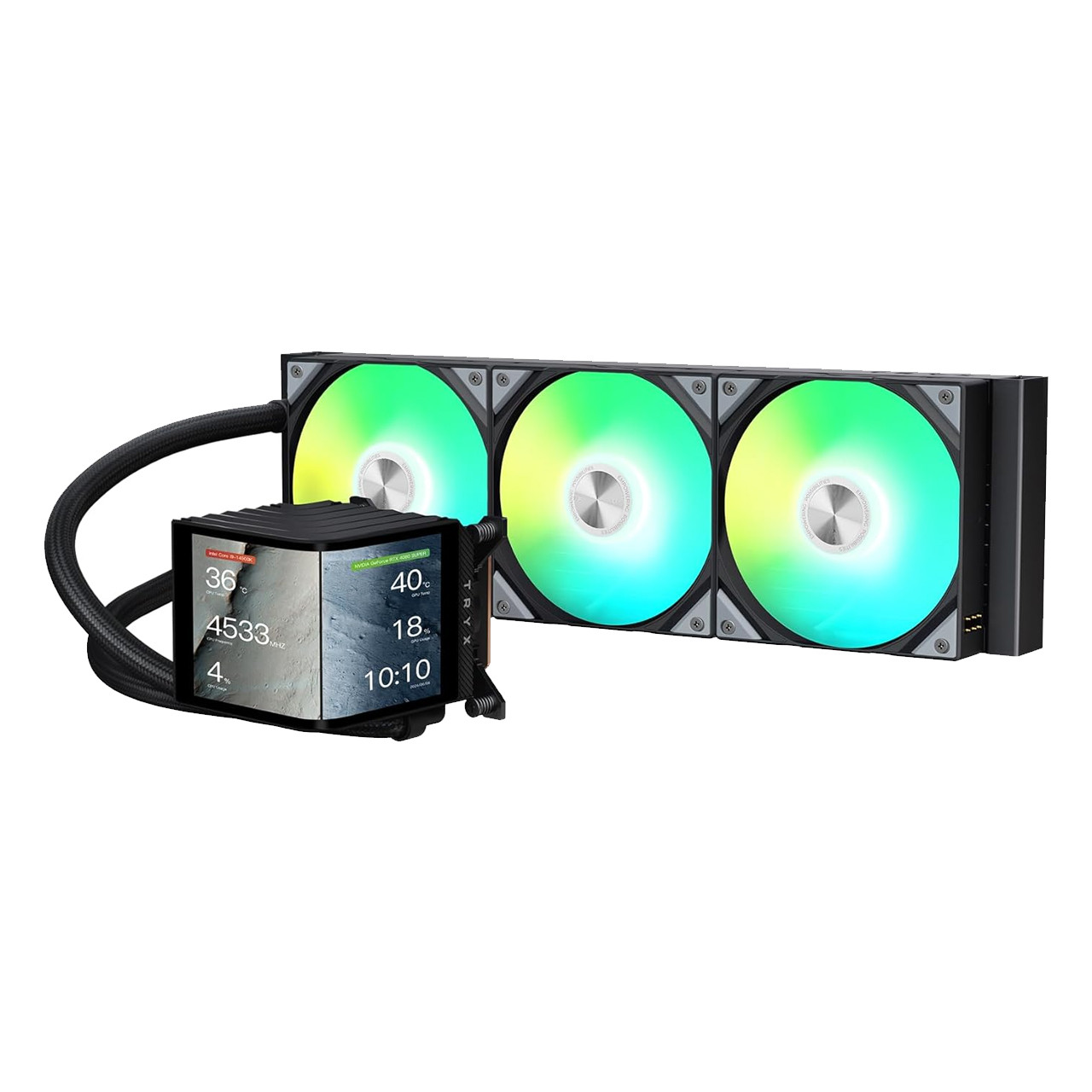 TRYX L-P360A-AS3M-G1K Panorama 360 ARGB 6.5'' AMOLED Curved Screen