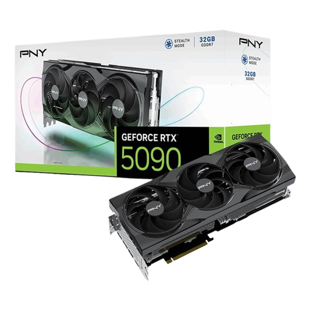 PNY NVIDIA GeForce RTX 5090 Triple Fan Graphics Card 32GB GDDR7