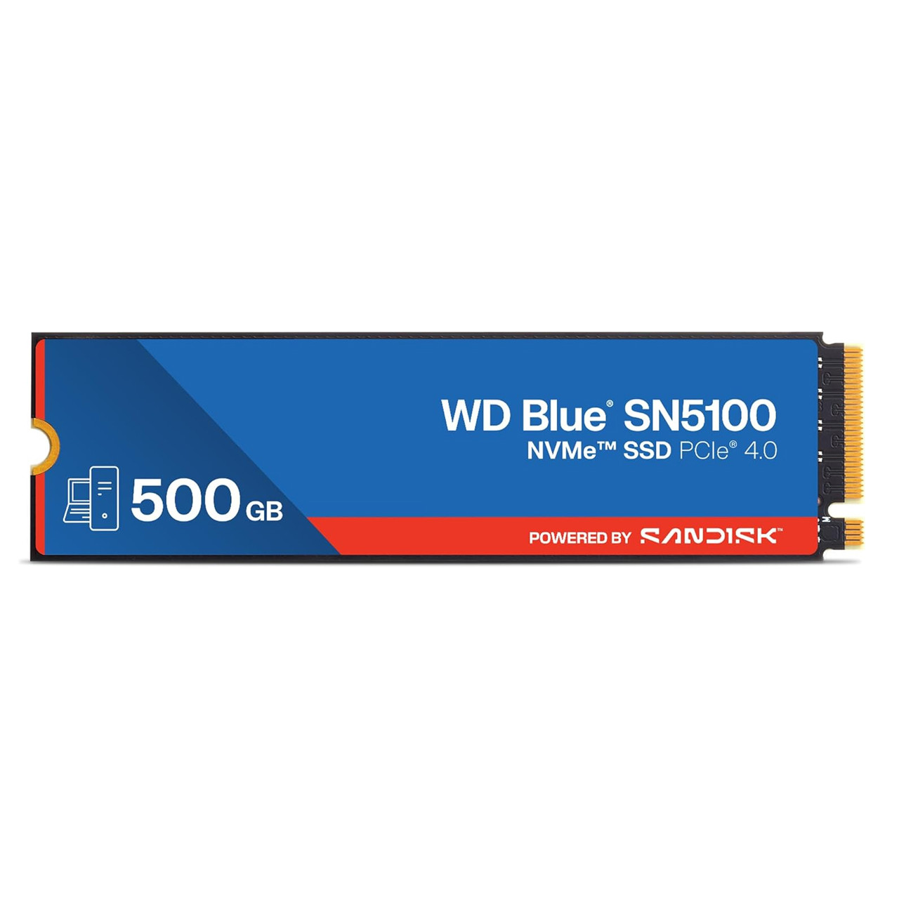 【中古】WD Blue SN5100 NVMe SSD 500GB Gen4 WD WDS500G5B0E Blue SN5100 500GB NVMe SSD M.2 2280, PCIe Gen 4.0