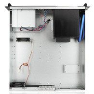 iStarUSA D-340HN-T-SILVER 3U Compact 4x3.5-Inch Bay MicroATX Chassis Silver