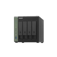 QNAP TS-431X3-4G 4-Bay ARM-based NAS with Hardware Encryption, Quad Core 1.7GHz,4GB RAM,10GbE SFP+,2.5GbE and 1GbE LAN