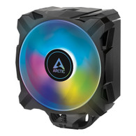 Arctic ACFRE00104A Freezer i35 ARGB, AMD Specific, Pressure Optimized 120 mm P-Fan, 200-1700 RPM, 4 Heat Pipes - Black