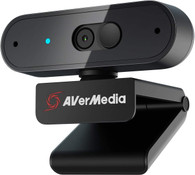 AVerMedia PW310P Webcam - Full 1080p 30fps HD Camera with Autofocus and Dual Stereo Microphones