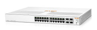 Aruba JL682A#ABA Instant On 1930 24-Port Gb Ethernet 24xGE, 4X 1G, 10G SFP+, L2+ Smart Switch US Cord