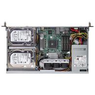 ASrock Rack 1U2-X570/2T 1U Rackmount Server Barebone AMD AM4 Ryzen 5000 PGA1331 X570 2 x3.5 HDD 265W PSU