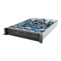 Gigabyte 2U Edge Server Barebone - Dual CPU, AMD EPYC 9004, 24x DIMM, 2x M.2, 8x PCIe Gen5 x8/x16 FHHL/x16 OCP Slots, 4x Gen4 NVMe/SATA/SAS Bays (E283-Z90 rev. AAD1)