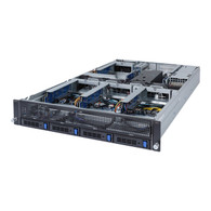 Gigabyte NVIDIA Certified 2U HPC/AI Server Barebone - AMD EPYC 7003, 4x PCIe Gen4 GPUs (G242-Z11 rev. A00)