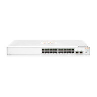 Aruba JL812A#ABA Instant On 1830 24-Port Gb Smart Switch - 24x 1G | 2X SFP | Fanless | US Cord