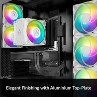 Arctic Freezer 36 A-RGB CPU Cooler ntel Socket LGA1700,AMD Socket AM4-5 Pressure Optimized Fan - White ACFRE00125A