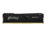 Kingston FURY Beast 16GB 3200MHz DDR4 CL16 Desktop Memory Single Module, Black KF432C16BB/16