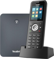 Yealink W79P - IP DECT Phone Bundle W59R with W70 Cordless Corded DECT Bluetooth Wall Mountable - Black, Classic Gray (1302025)
