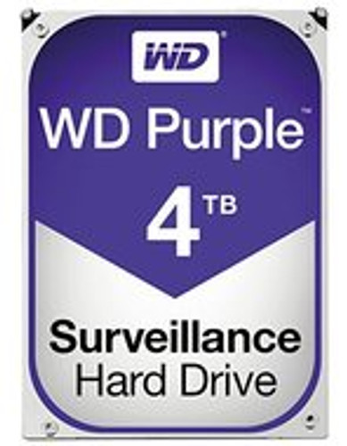 WD Purple 4TB Surveillance Hard Disk Drive - 5400 RPM Class SATA 6