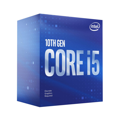 Intel BX8070110400F Core i5-10400F 6 Cores up to 4.3 GHz Desktop Processor  Without Processor Graphics LGA1200 (Intel 400 Series chipset) 65W