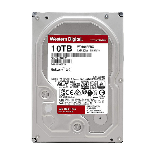 WD WD101EFBX 10TB WD Red Plus NAS Internal Hard Drive - 7200 RPM
