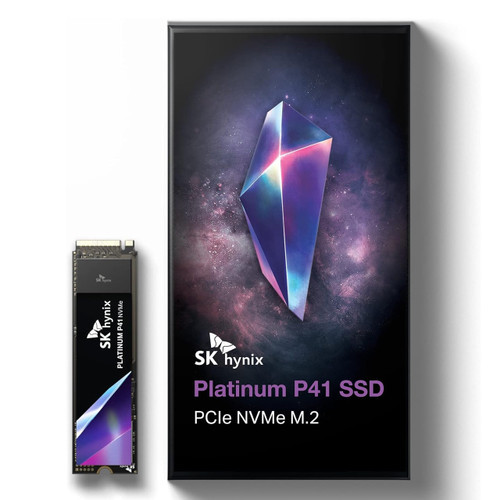 SK Hynix Platinum P41 1TB PCIe NVMe Gen4 M.2 2280 Internal Gaming