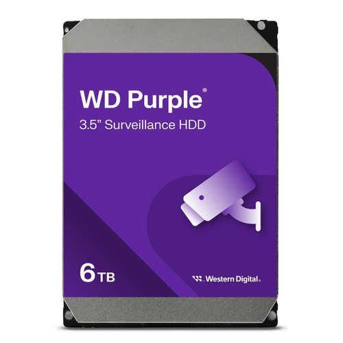 WD Purple 2TB Surveillance Internal Hard Drive HDD WD22PURZ