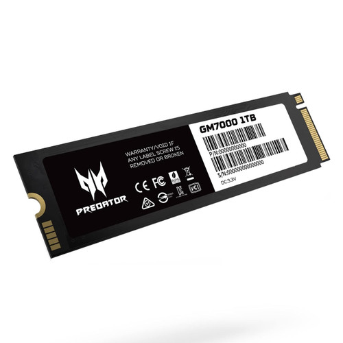 Acer Predator GM7000 2TB NVMe Gen4 Gaming SSD, M.2 2280