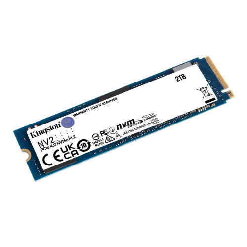 Kingston NV2 2TB M.2 2280 NVMe, PCIe 4.0 Gen 4x4, Up to 3500 MB/s
