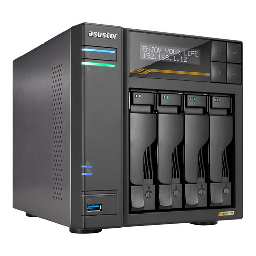 Flashstor 12 Pro 12スロットNVMe 10GbE Asustor Flashstor 12 Pro, 12 Bay SSD NAS, Quad-Core 2.0GHz