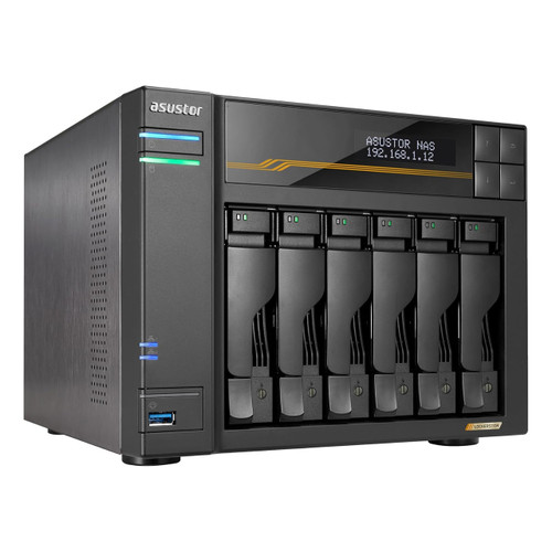 Asustor Lockerstor 10 Gen3 10 Bay NAS, Quad-Core 2.3GHz CPU